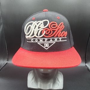 DC Shoe Company Snapback Red Black One Size